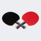 Joerex Long Handle Table-Tennis Racquet Red/Black