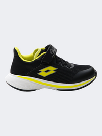Lotto Speedevo 500 Ii Ps-Boys Running Shoes Black/Yellow