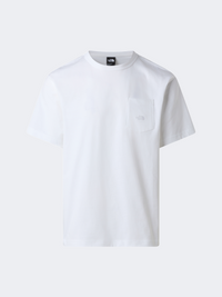The North Face Dome Relaxed With Pocket Men Lifestyle T-Shirt White