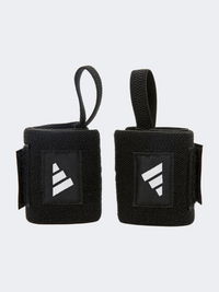 Adidas Accessories Wrist Wraps Unisex Fitness Band Black