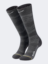Salewa Ortles Merino Knee Men Hiking Sock Black Out