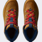 The North Face Bergen Leather Waterproof Men Lifestyle Boots Timber Tan/Red