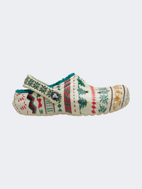 Crocs Classic Lined Fair Isle Unisex Lifestyle Slippers