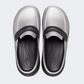 Crocs Stomp Metallic Loafer Women lifestyle Slippers Silver/Black