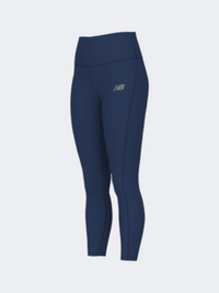 New Balance Sport High Rise 25 Inch Women Performance 7/8 Tight Blue Oyster