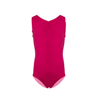 TopTen Leotard Tactel Fabric Kids-Girls Ballet Leotard Fuchsia