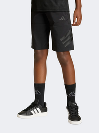 Adidas Sport Icons 3-Stripes Long Kids-Boys Sportswear Short Black
