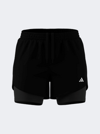 Adidas Aeroready Made For Training Minimal Two-In-One Women Training Short Black/White