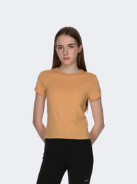 Nike Sportswear Chill Knit Women Lifestyle T-Shirt Cropper Moon