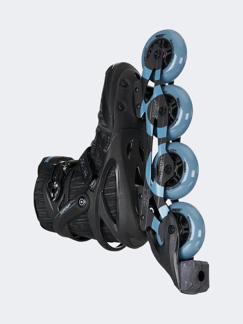 Roces Warp Thread Tif Unisex In Line Sk Roller Skates Black/Air Blue