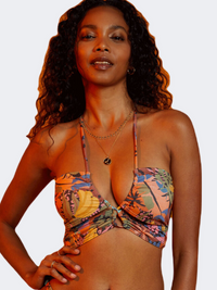 Billabong It Is Now Cool Mamacita Koko Women Beach Bra Multicolor