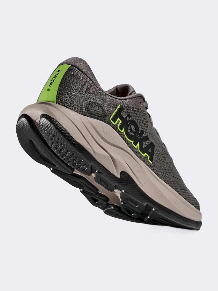 Hoka Rincon 4 Men Running Shoes Grey/Gravel