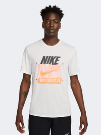 Nike Rise 365 Run Energy Men Running T-Shirt White/Orange