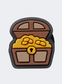 Crocs Tiny Treasure Chest Unisex Lifestyle Pins Gold/Brown