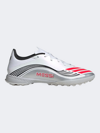 Adidas F50 Messi League Turf Men Football Shoes White/Red/Silver