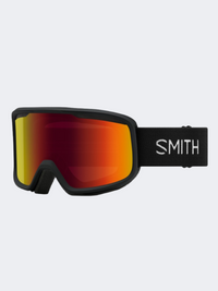 Smith Frontier Unisex Skiing Goggles Black/Red Sol