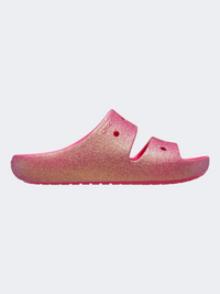 Crocs Classic Iridescent Glitter 2 Unisex Lifestyle Slippers Dragon Fruit