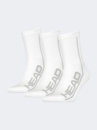Head 3 Pack Unisex Padel Sock White