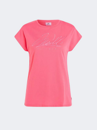Oneill Essentials Women Beach T-Shirt Pink