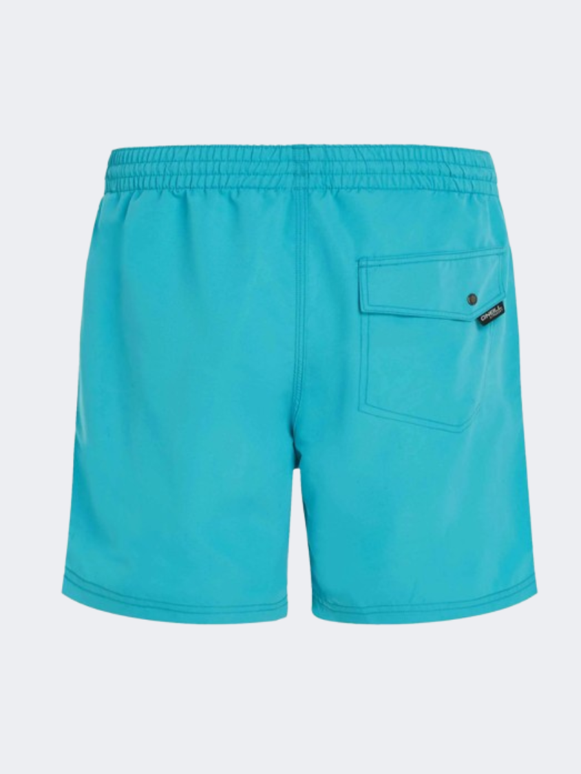 ONeill Vert 16 Inch Men Beach Swim Short Neon Blue