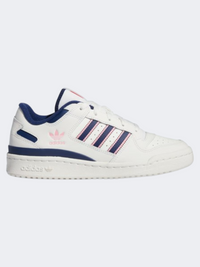 Adidas Forum Women Original Shoes White/Dark Blue/Pink