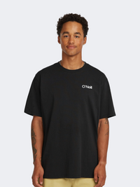Oneill Polygiene Cotton Graphic Men Lifestyle T-Shirt Black Out
