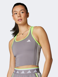 Adidas Hyperglam Color Pop Women Training Tank Taupe Oxide/White