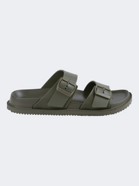 Oil&Gaz Comfortable Men Lifestyle Slide Olive
