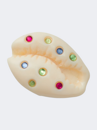 Crocs Gem Puka Shell Unisex Lifestyle Pins Rose