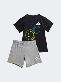 Adidas X Smileyworld Summerset Baby-Boys Sportswear Set Black/White
