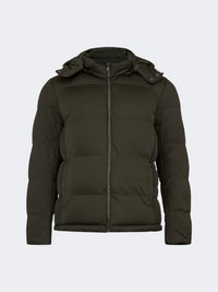 Top Ten Soft Men Lifestyle Puffer Jacket  Dark Green