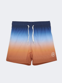 Color Kids Cool Boys Beach Swim Short Tangerine