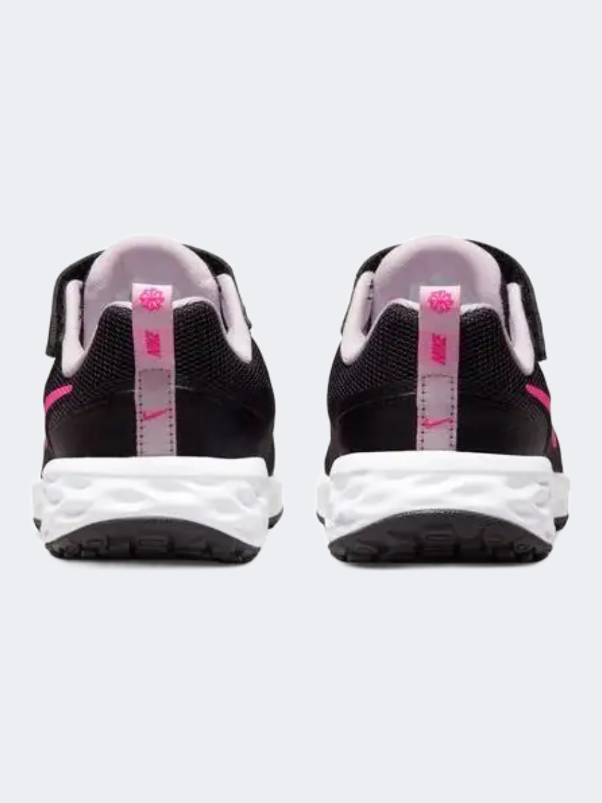 Nike Revolution 6 Ps-Girls Running Espadrilles Black/Pink