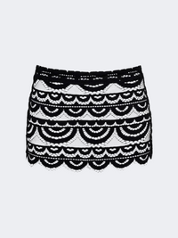 Pq Swim Midnight Maycee Skirt Women Beach Skirt Black