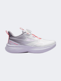 Erke Gs-Girls Running Low Boa System Light White/Violet