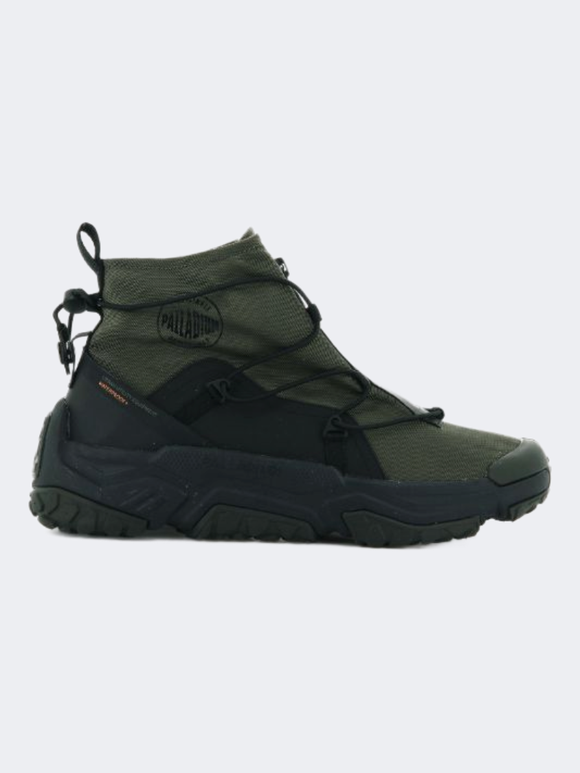 Palladium Off-Grid Hi Zip Wp Men Lifestyle Boots Olive Night