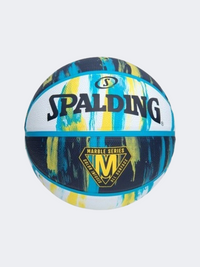 Spalding Marble Kids Basketball Ball Navy/White