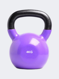 Irm-Fitness Factory Neoprene Kettlebell 4Kg Weights Purple