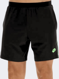 Lotto Superrapida Pickleball V Men Padel Short All Black/Green