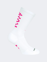 Pacific Thunder Unisex Running Sock Pink/White