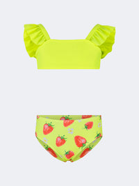 Top Ten Colorful Kids-Girls Beach Bikini Set Yellow