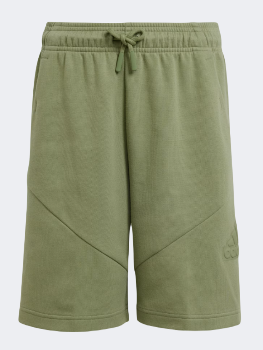 Adidas Future Icons Logo Kids-Boys Sportswear Short Tent Green ...