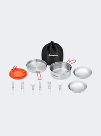 King Camp Adventurer I Pro Camping Cookware And Stoves Silver/Orange