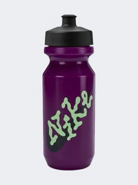 Nike Big Mouth 22 Oz Women Training Water Bottle Violet/Green