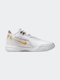 Nike Zoom Lebron Nxxt Generation Ampd Men Basketball Shoes White/Gold/Black