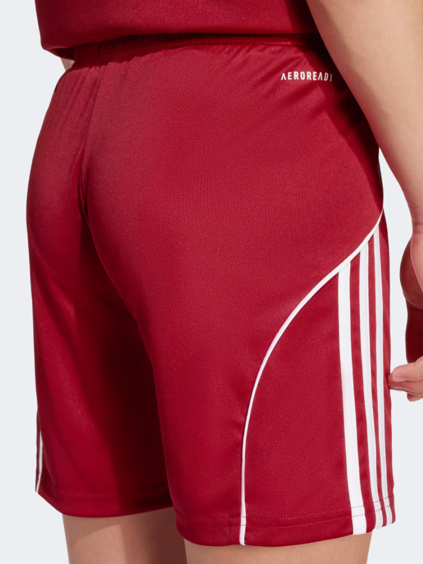 Adidas Liverpool Fc 25/26 Home Kids-Boys Football Short Strawberry Red