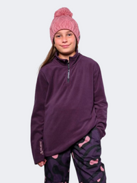 ONeill Jacks Polartec 100 Hz Girls Skiing Fleece Aubergine