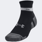 Under Armour Performance Tech 3-Pack Quarter Unisex Training Sock Black