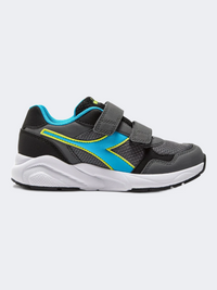 Diadora Falcon 5 Jr V Ps-Boys Running Shoes Steel Gray/Blue