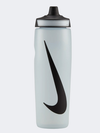 Nike Refuel 24 Oz Unisex Training Water Bottle Natural/Black